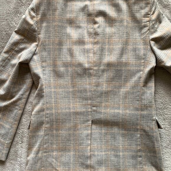 Vintage Plaid Sports Jacket. Clipper Craft by The Blade. See Measurements Below. - Picture 12 of 16